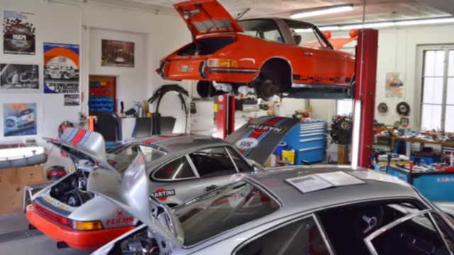 911 RS – alte 11er Garage